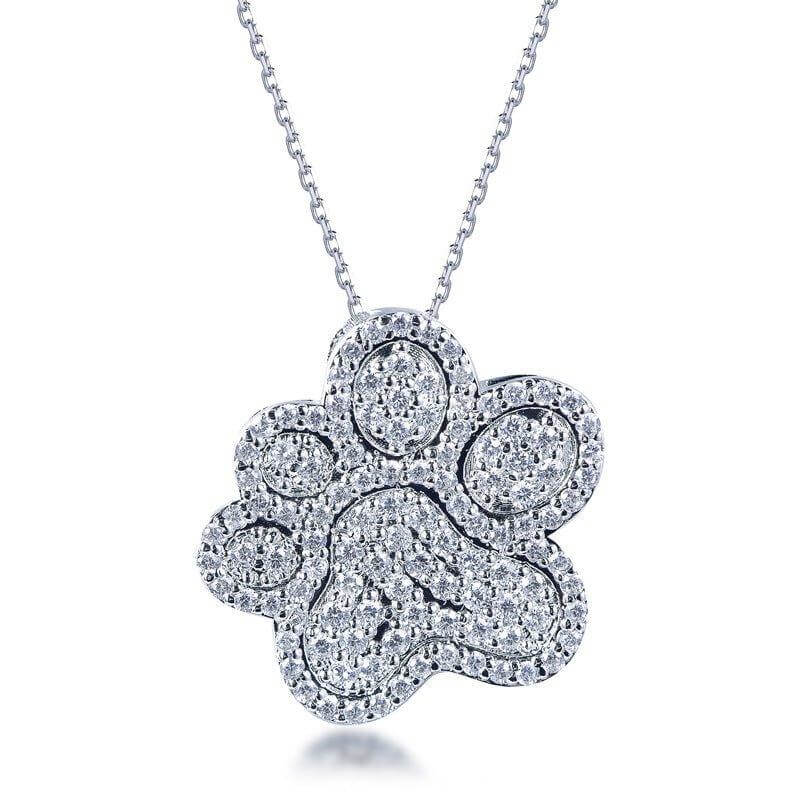 Halo Flower Necklace - Trendolla Jewelry